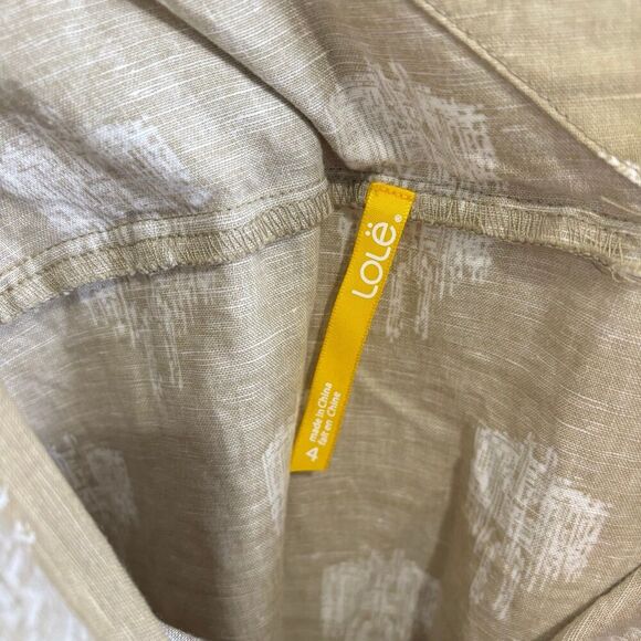 Lolé Perl Linen Blend Dress NWT - Picture 6 of 8